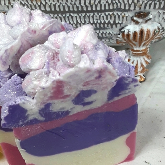 Lily of Valley scented 2 large handmade soap bars - Picture 4 of 12